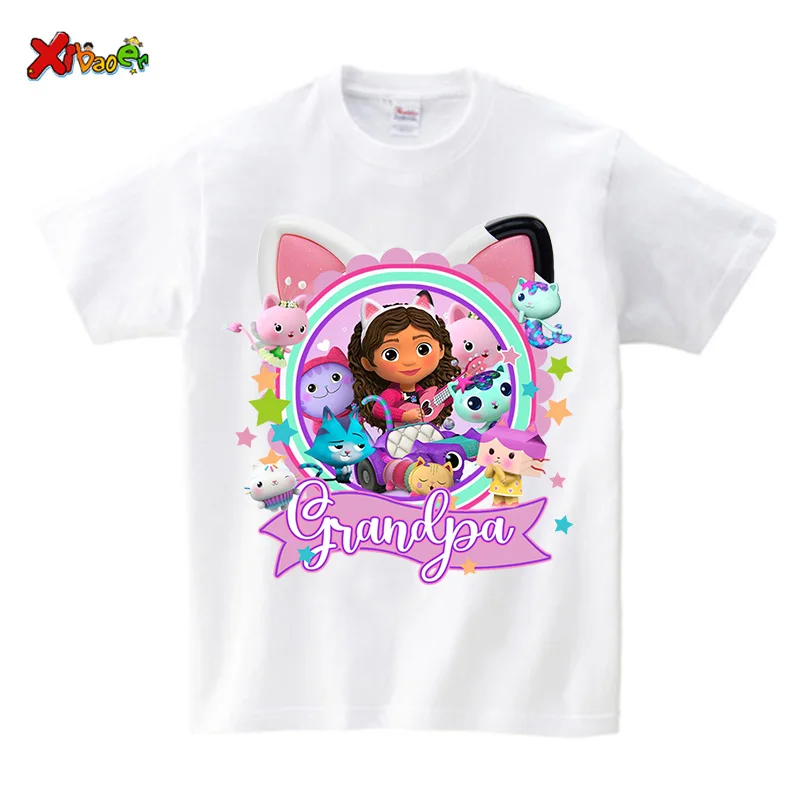 Girls Birthday Party T-shirt Custom Name Kids Matching Family Outfits Mom And Daughter Matching Clothes Family Look